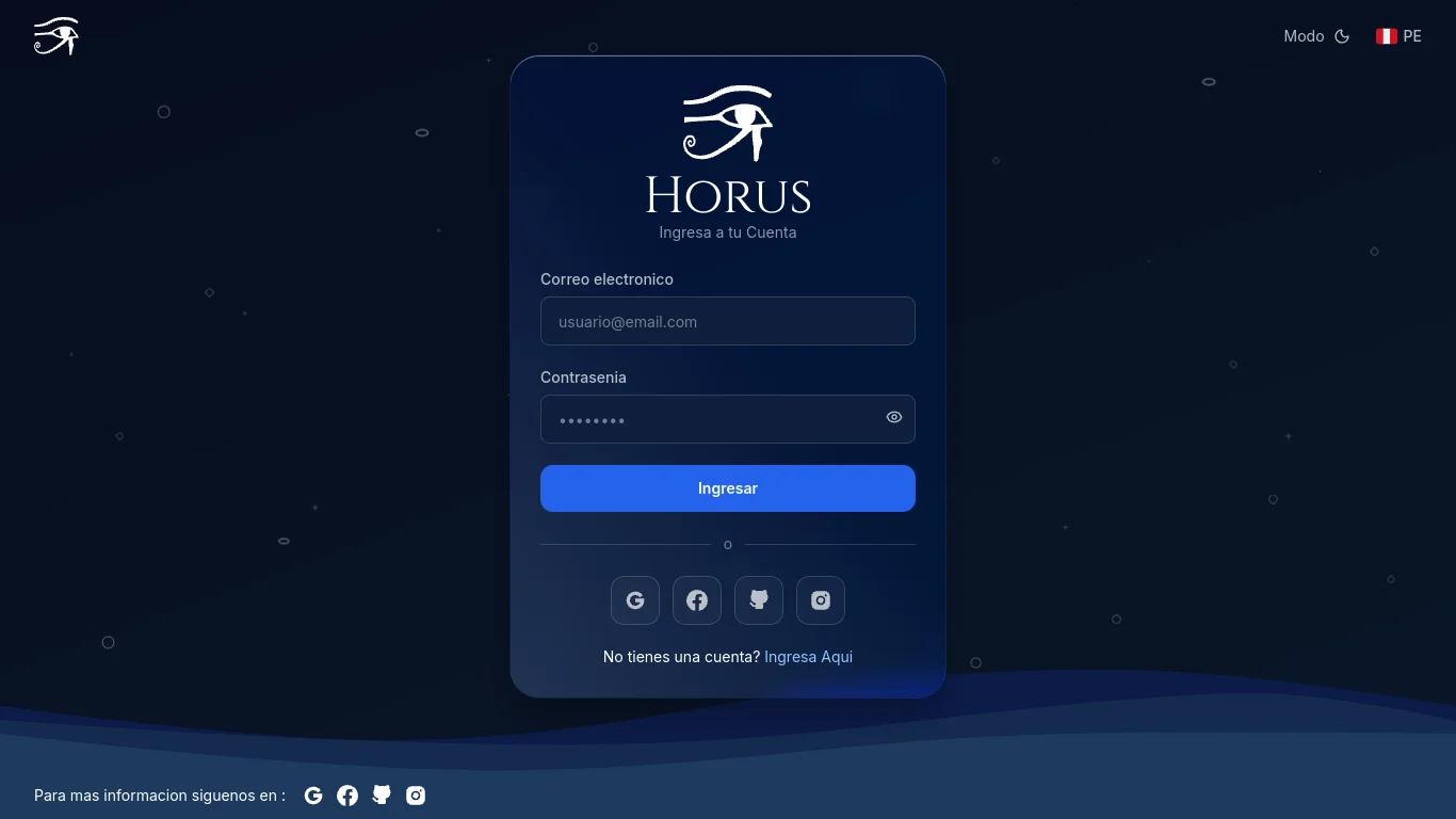 Horus - Detección inteligente