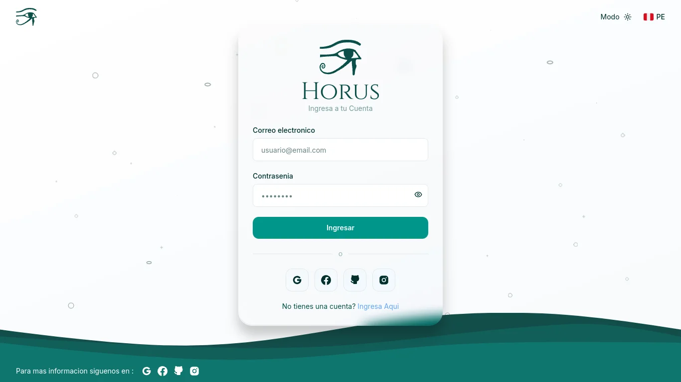 Horus - Detección inteligente